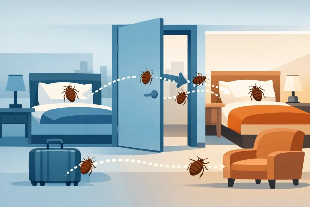 Can Bed Bugs Spread Room to Room?