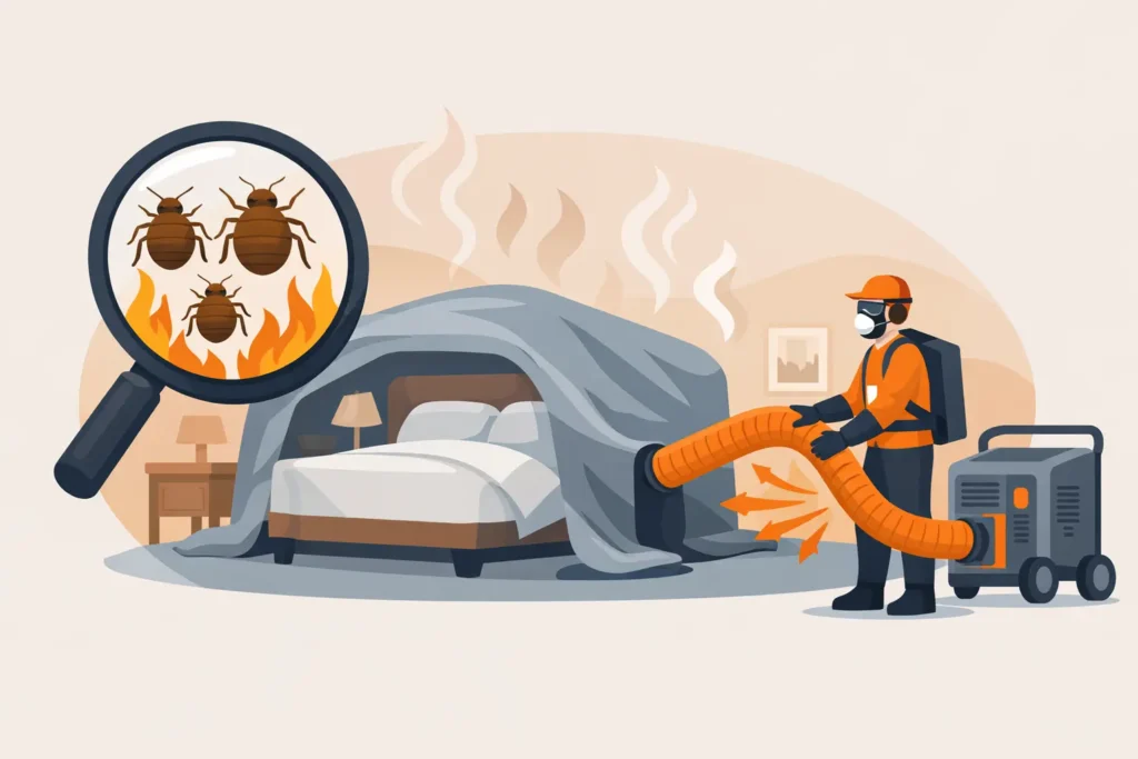 What Bed Bug Heat Treatment Really Involves